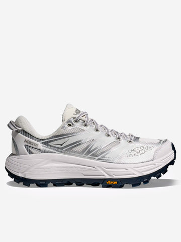 HOKA Mafate Speed 2 bianche e argento Bianca argento