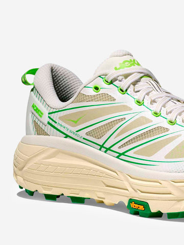 HOKA Mafate Speed 2 bianche e verdi Bianco verde