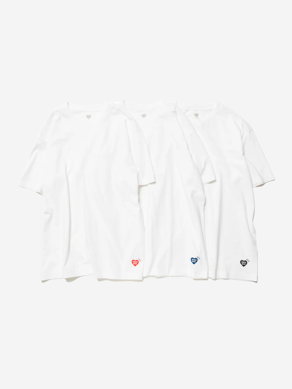 HUMAN MADE T-shirt pack bianco (x3) Urbanstaroma