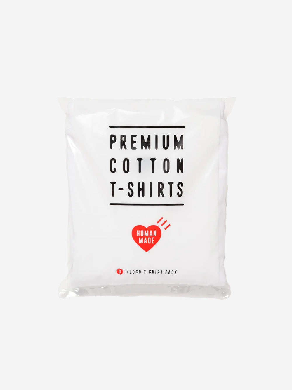 HUMAN MADE T-shirt pack bianco (x3) Urbanstaroma