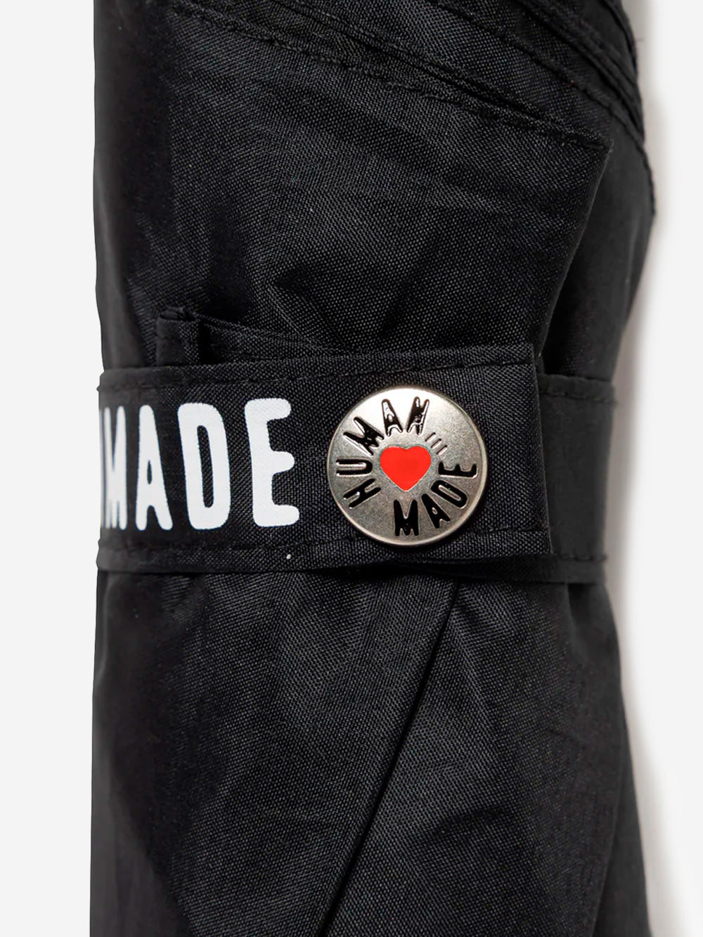 HUMAN MADE Ombrello pieghevole con manico a forma di anatra Nero Urbanstaroma