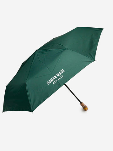 HUMAN MADE Ombrello verde pieghevole con manico a forma di anatra Verde