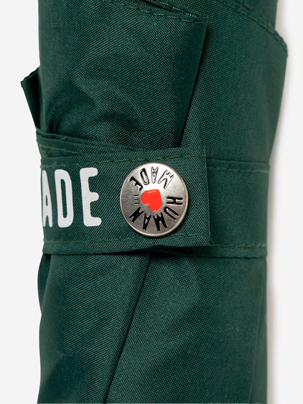 HUMAN MADE Ombrello verde pieghevole con manico a forma di anatra Verde Urbanstaroma