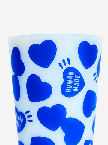 HUMAN MADE Heart Pattern Tumbler Blu
