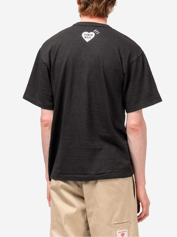 HUMAN MADE T-shirt nera con grafica Drawn Tiger Nero