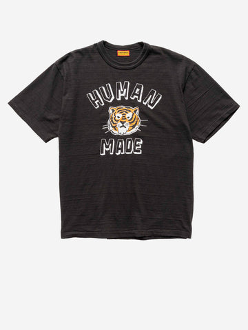 HUMAN MADE T-shirt nera con grafica Drawn Tiger Nero