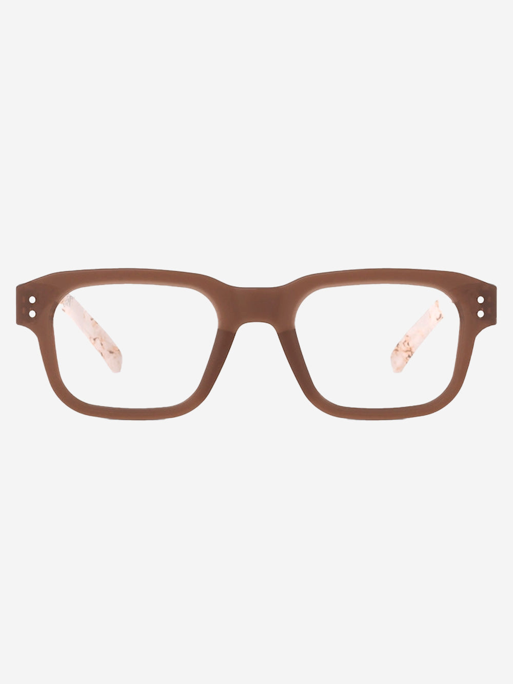 IZIPIZI Occhiali da lettura rettangolari marroni Marrone chiaro Urbanstaroma