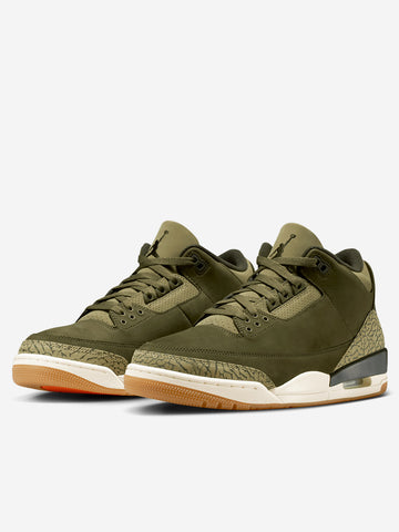 JORDAN Jordan 3 Retro 'Family Affair' Medium Olive Verde