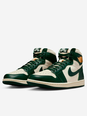 JORDAN W Air Jordan 1 Retro High OG 'Fir' Pro Green Verde bianco