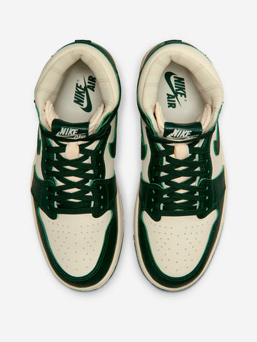 JORDAN W Air Jordan 1 Retro High OG 'Fir' Pro Green Verde bianco