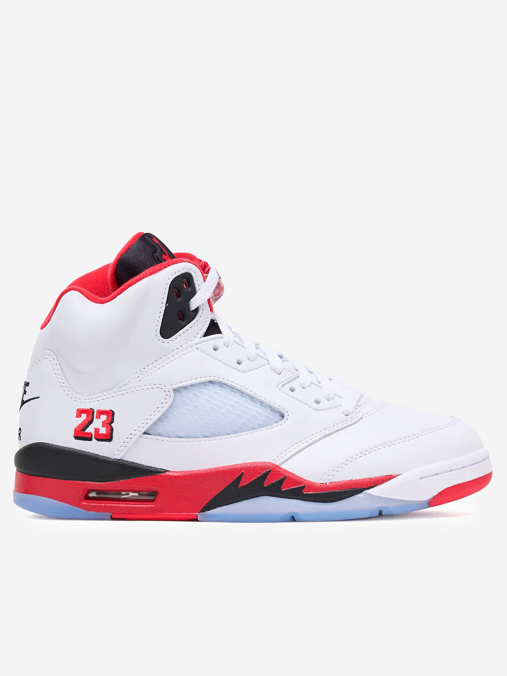 JORDAN Air Jordan 5 Retro 'Fire Red' Black Tongue Bianco rosso Urbanstaroma