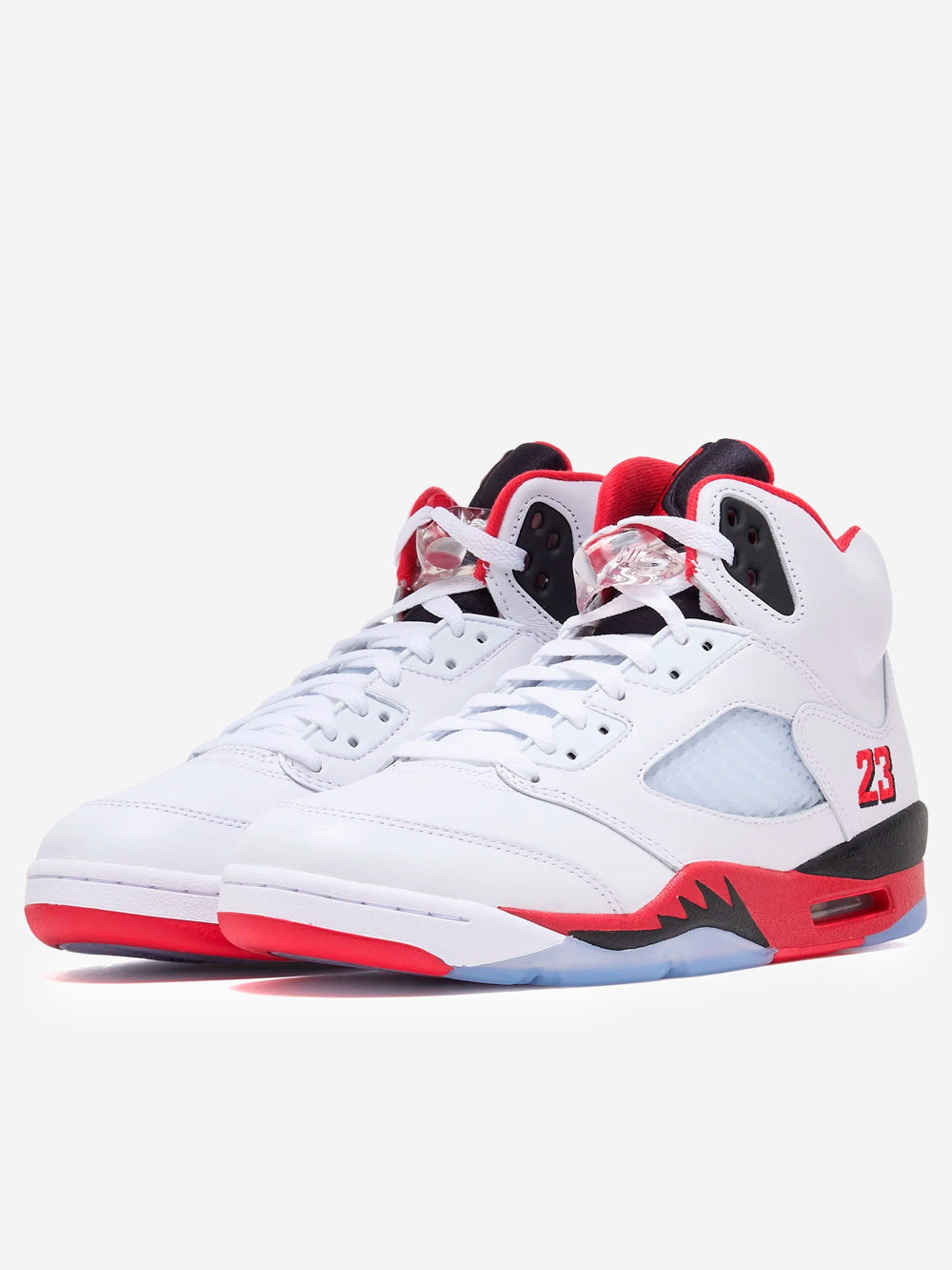 JORDAN Air Jordan 5 Retro 'Fire Red' Black Tongue Bianco rosso Urbanstaroma