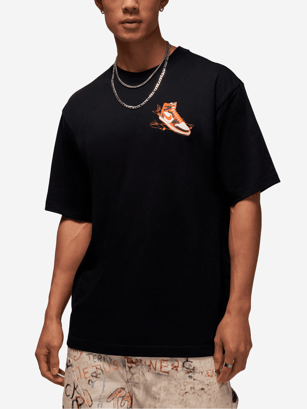 希少 Jordan グラフィックTシャツ Lサイズ 黒 ブラック 楽天市場】ナイキ Tシャツ 黒色 ブラック エアジョーダン