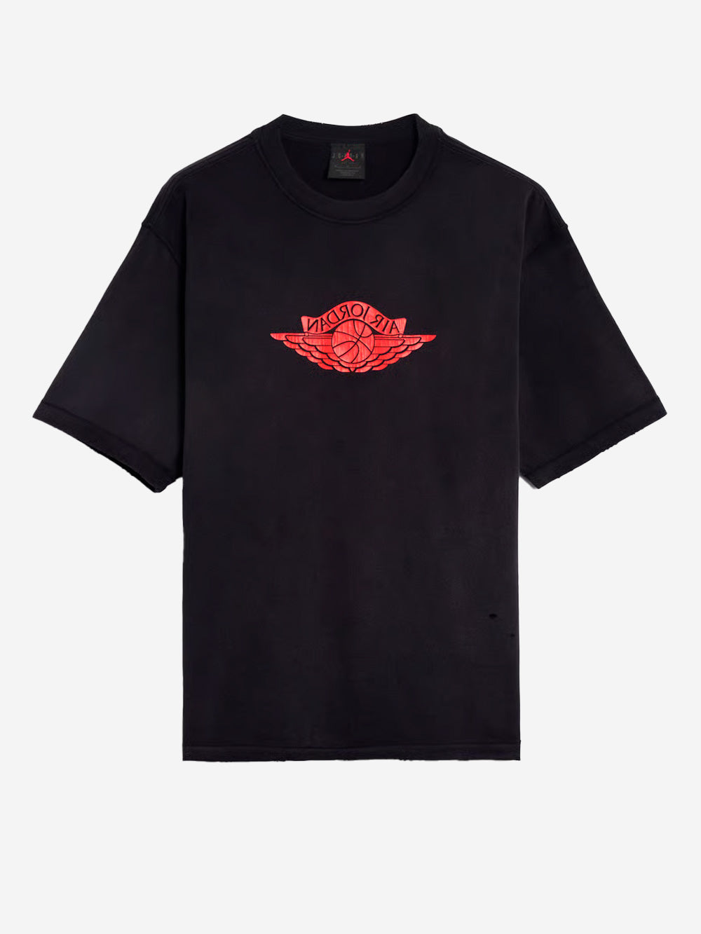 JORDAN T-shirt nera 'Rare' effetto delavé Nero Urbanstaroma