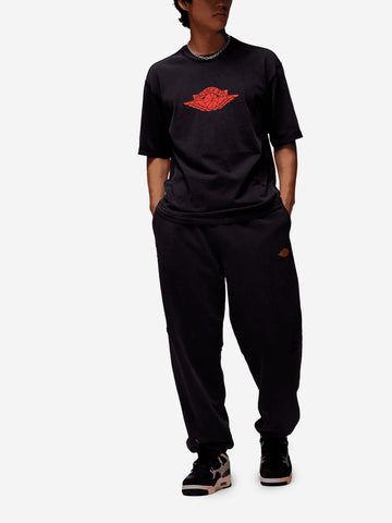 JORDAN T-shirt nera 'Rare' effetto delavé Nero