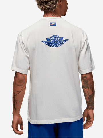 JORDAN T-shirt bianca 'Rare' effetto delavé Bianco