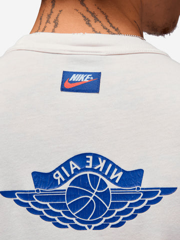 JORDAN T-shirt bianca 'Rare' effetto delavé Bianco