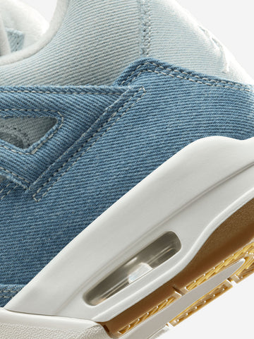 JORDAN W Air Jordan 4 Retro Tex 'Denim Worn Blue' Denim