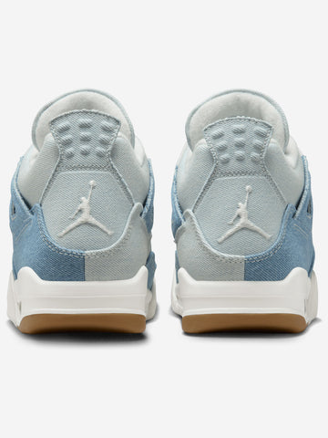 JORDAN W Air Jordan 4 Retro Tex 'Denim Worn Blue' Denim