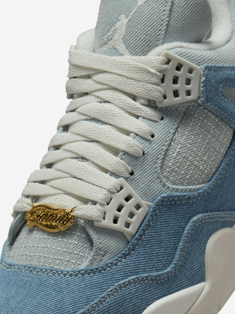 JORDAN W Air Jordan 4 Retro Tex 'Denim Worn Blue' Denim Urbanstaroma