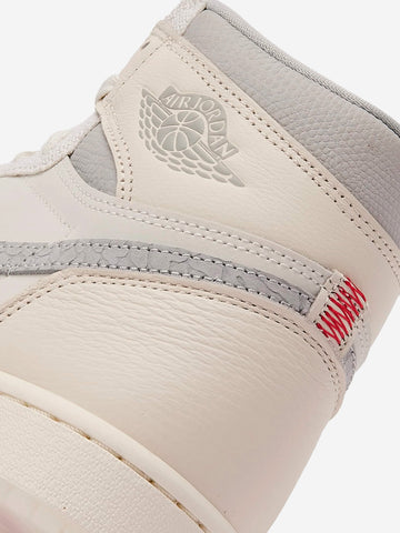 JORDAN Air Jordan 1 Retro High OG 'Sail University Red' Beige grigio