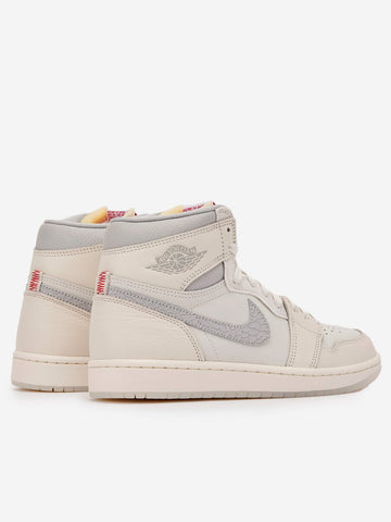 JORDAN Air Jordan 1 Retro High OG 'Sail University Red' Beige grigio