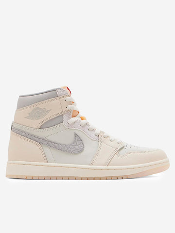 JORDAN Air Jordan 1 Retro High OG 'Sail University Red' Beige grigio