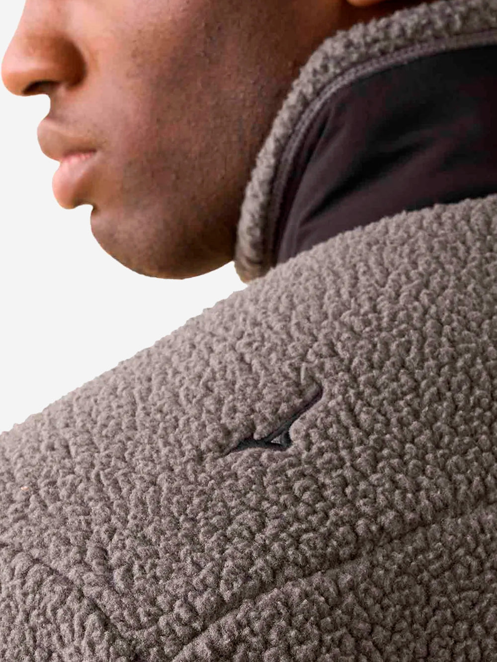 MIZUNO Giacca utility in pile Grigio Urbanstaroma