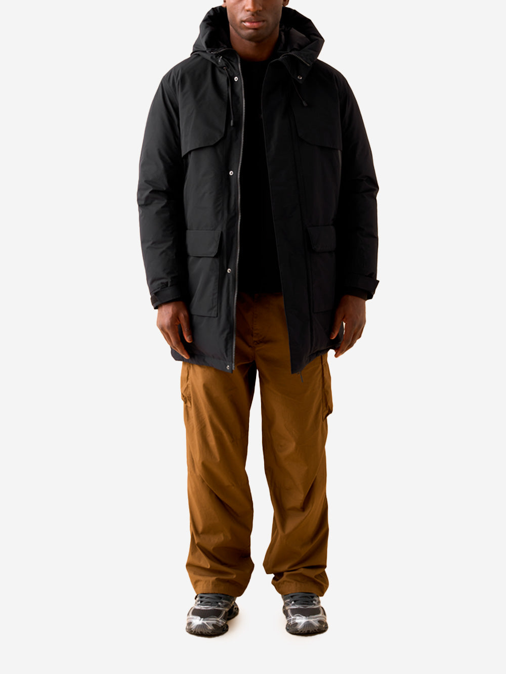 MIZUNO Giacca imbottita in piuma Gore Windstopper Nero Urbanstaroma