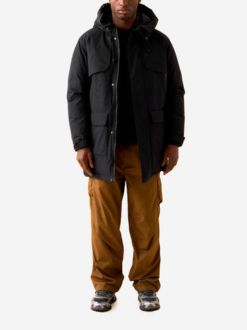 MIZUNO Giacca imbottita in piuma Gore Windstopper Nero