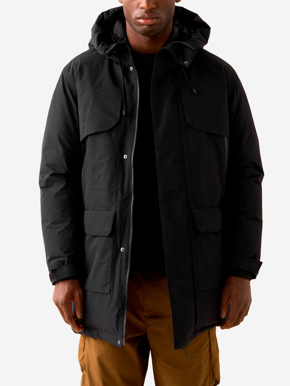 MIZUNO Giacca imbottita in piuma Gore Windstopper Nero Urbanstaroma