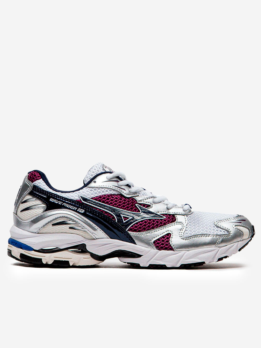 MIZUNO Wave Rider 10 bianche e viola Bianco viola Urbanstaroma
