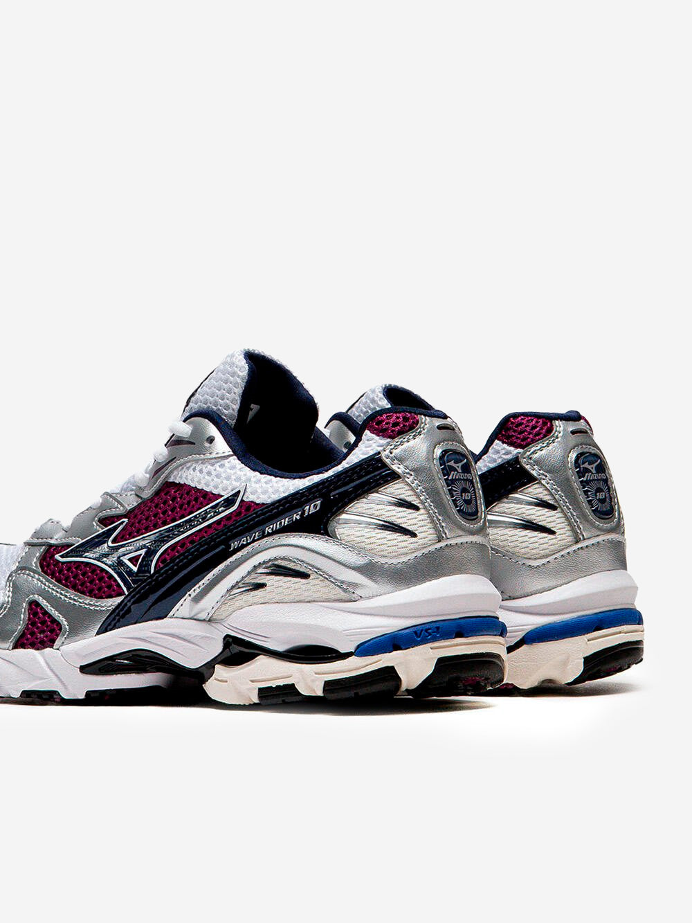 MIZUNO Wave Rider 10 bianche e viola Bianco viola Urbanstaroma