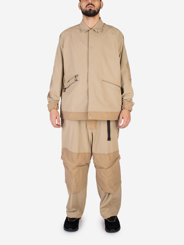 MURASPO Pantaloni utility shell beige Beige