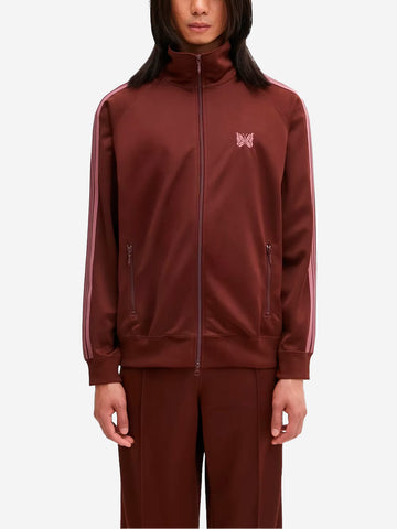 NEEDLES Giacca sportiva con logo Papillon Bordeaux