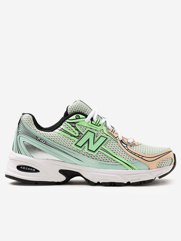 NEW BALANCE 740 marroni verdi e multicolor Verde