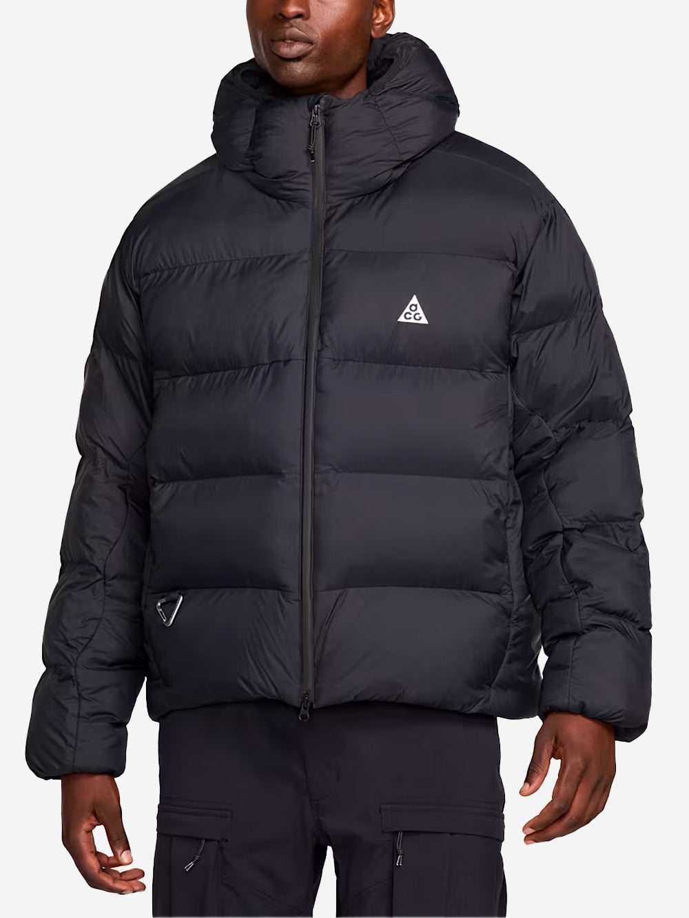 NIKE ACG ACG Giacca nera outdoor 'Lunar Lake' Primaloft con cappuccio Nero Urbanstaroma