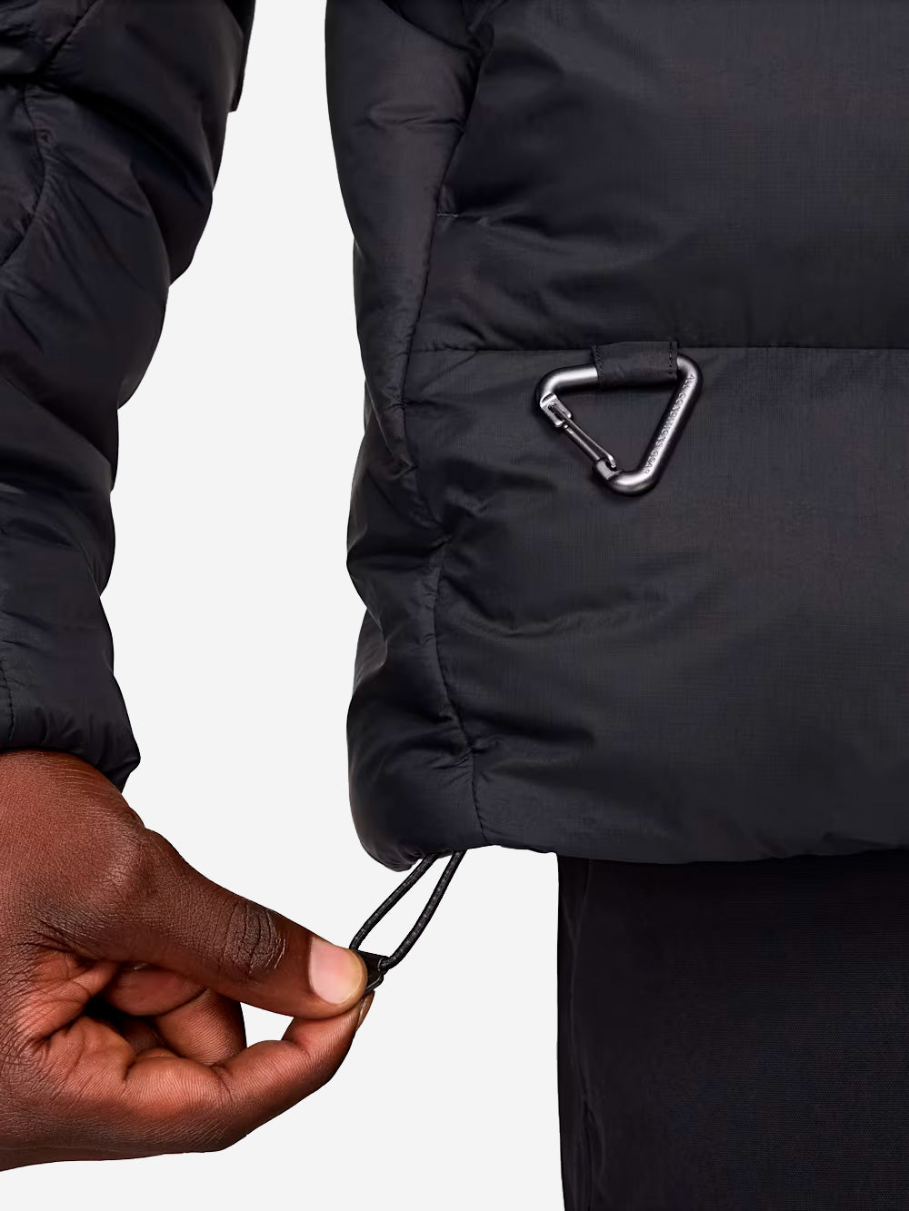 NIKE ACG ACG Giacca nera outdoor 'Lunar Lake' Primaloft con cappuccio Nero Urbanstaroma