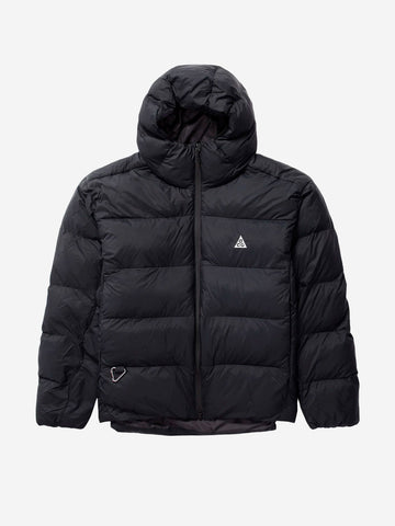 NIKE ACG ACG Giacca nera outdoor 'Lunar Lake' Primaloft con cappuccio Nero