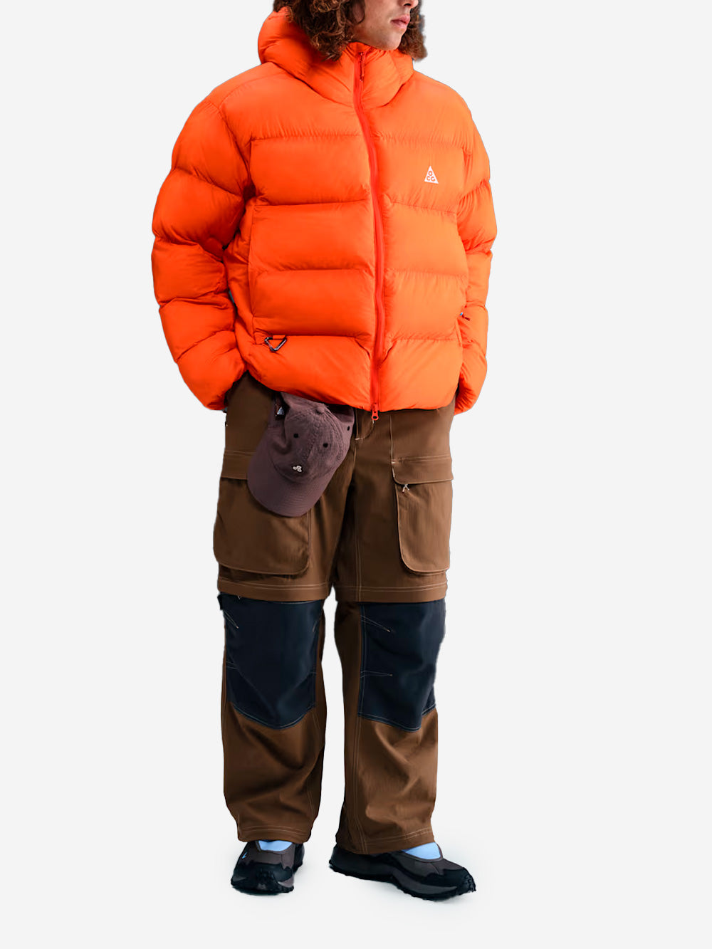 NIKE ACG ACG Giacca outdoor 'Lunar Lake' Primaloft con cappuccio arancione Urbanstaroma