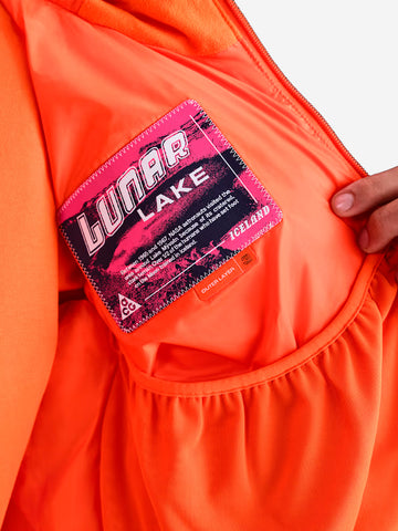 NIKE ACG ACG Giacca outdoor 'Lunar Lake' Primaloft con cappuccio arancione