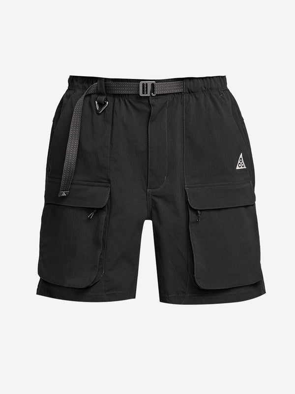 NIKE ACG Black outdoor cargo shorts 'Smith Summit' HV0593