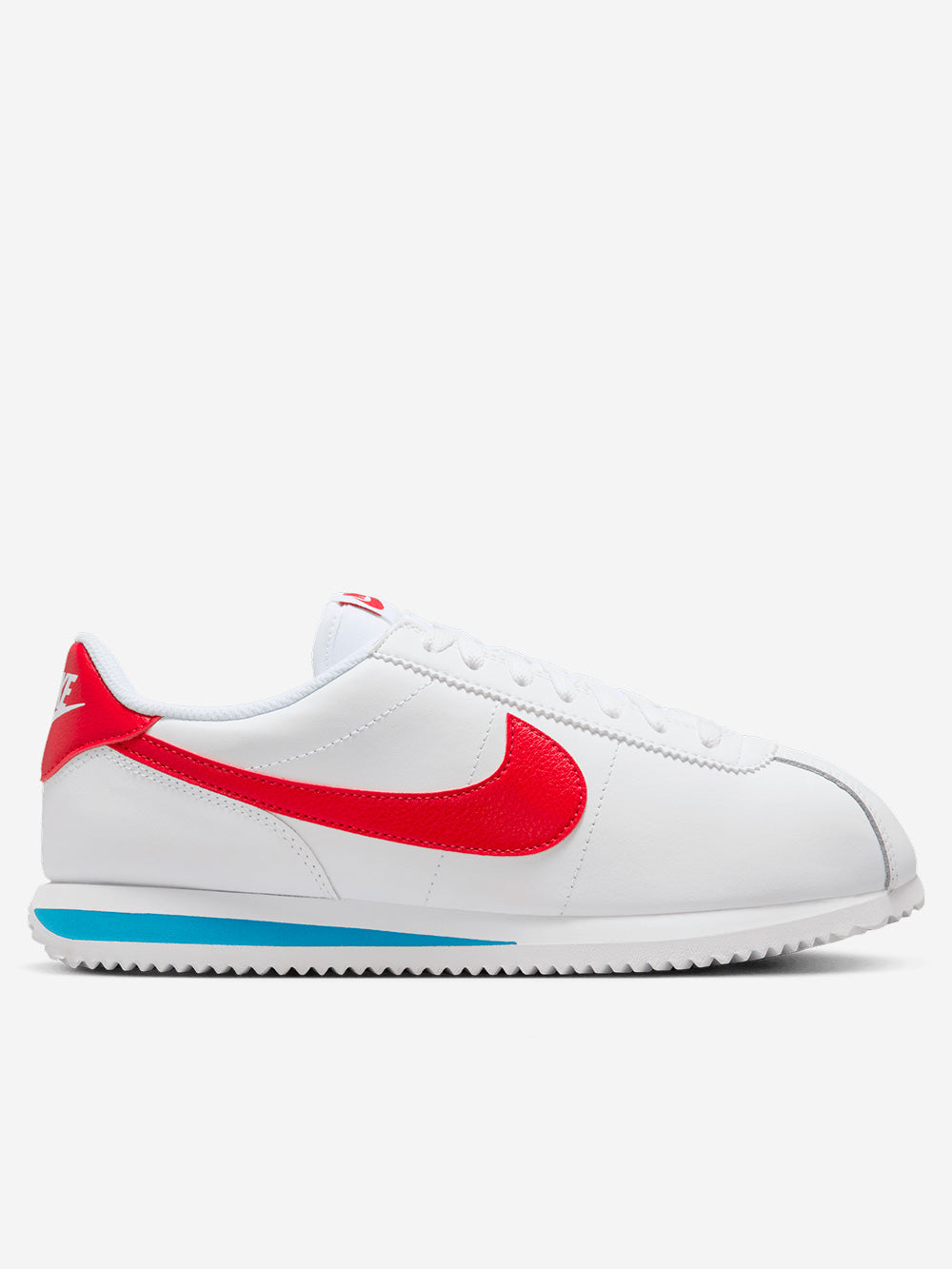 NIKE W Cortez Leather bianche Bianco rosso Urbanstaroma