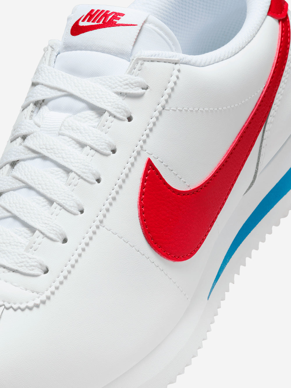 NIKE W Cortez Leather bianche Bianco rosso Urbanstaroma