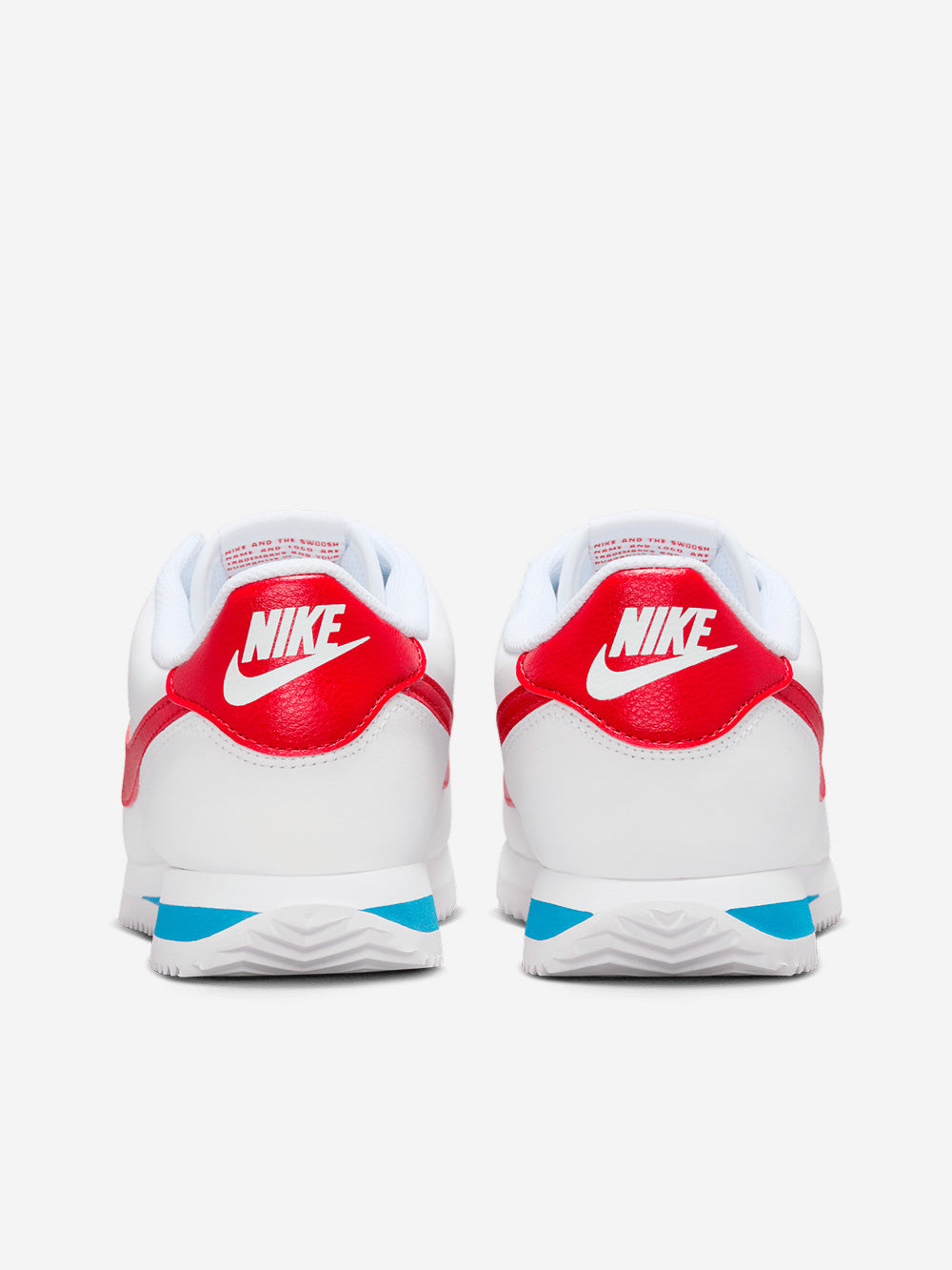 NIKE W Cortez Leather bianche Bianco rosso Urbanstaroma