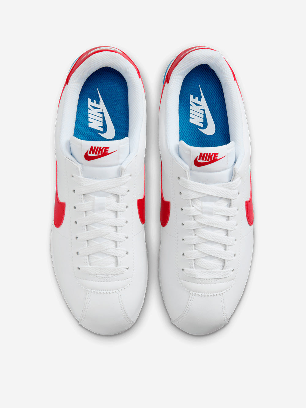 NIKE W Cortez Leather bianche Bianco rosso Urbanstaroma