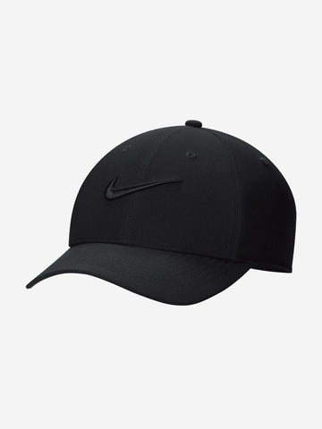 NIKE Cappello strutturato Dri-Fit con Swoosh Nero