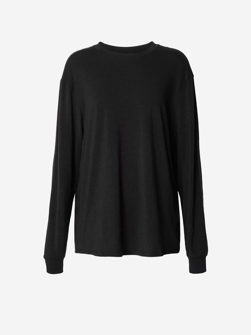 NIKE Maglia a manica lunga Dri-FIT Nero Urbanstaroma