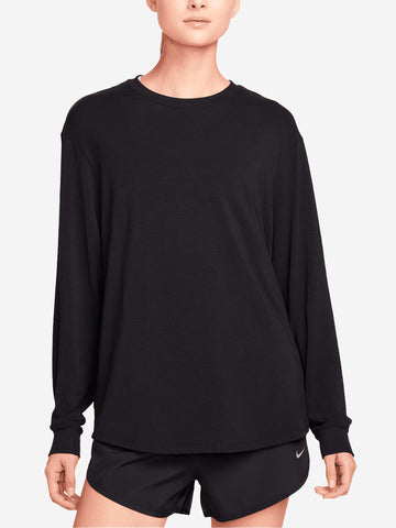 NIKE Maglia a manica lunga Dri-FIT Nero