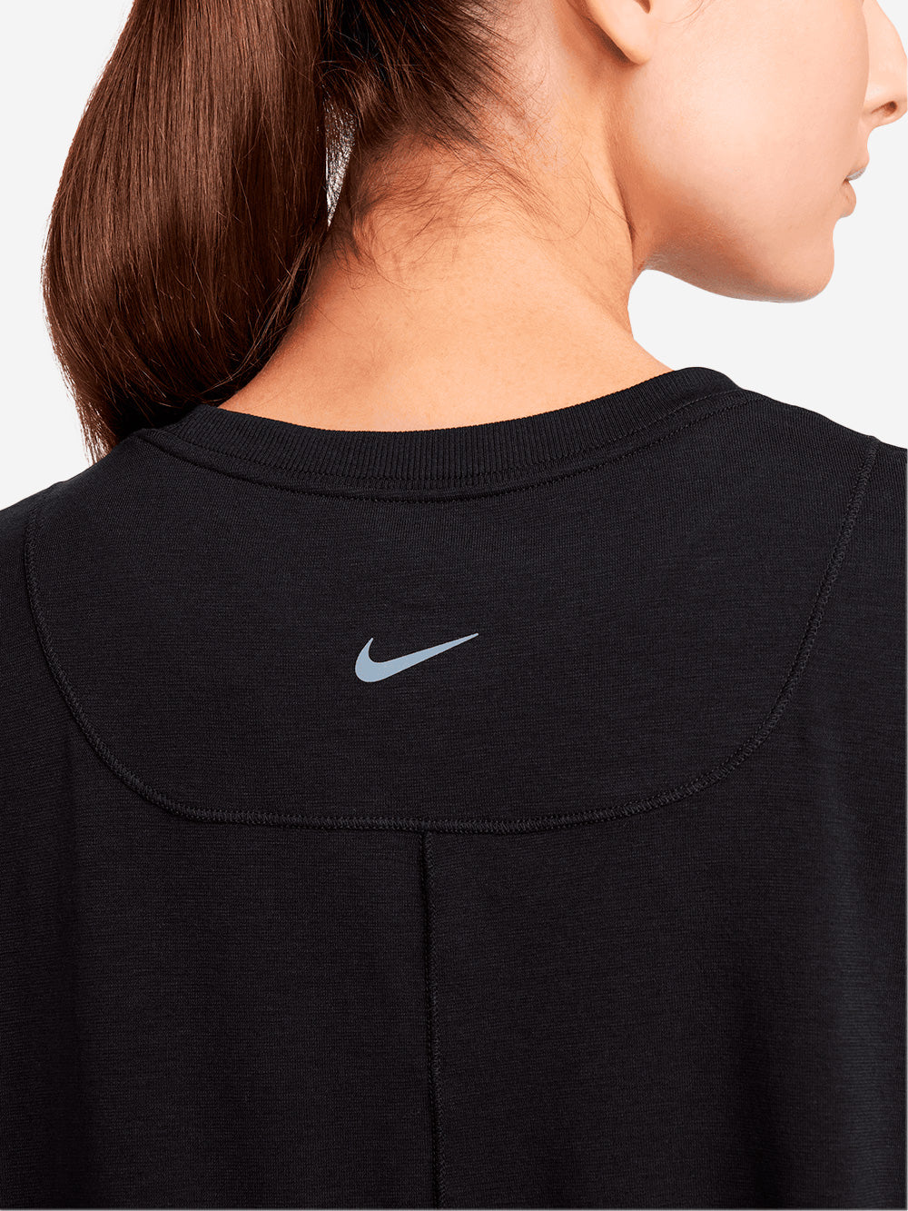 NIKE Maglia a manica lunga Dri-FIT Nero Urbanstaroma